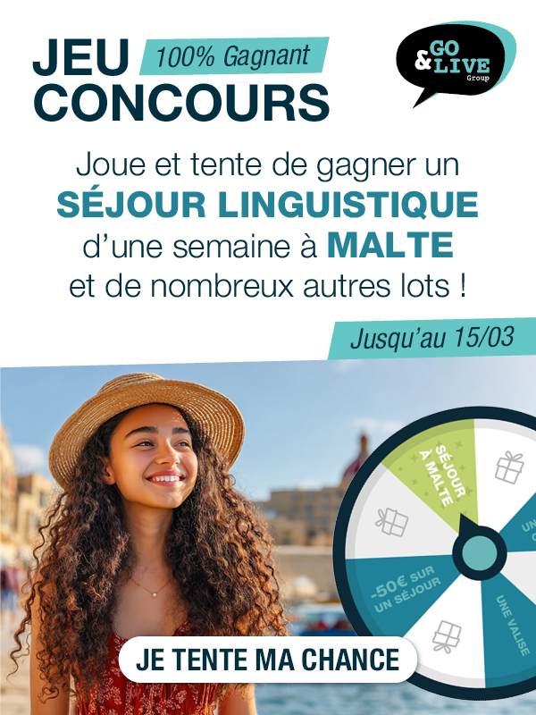 Tentez de remporter un séjour linguistique à Malte