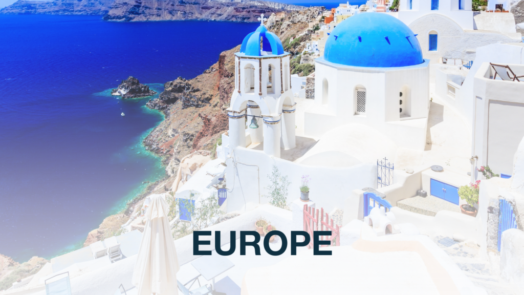 Voyages hors du commun en Europe.